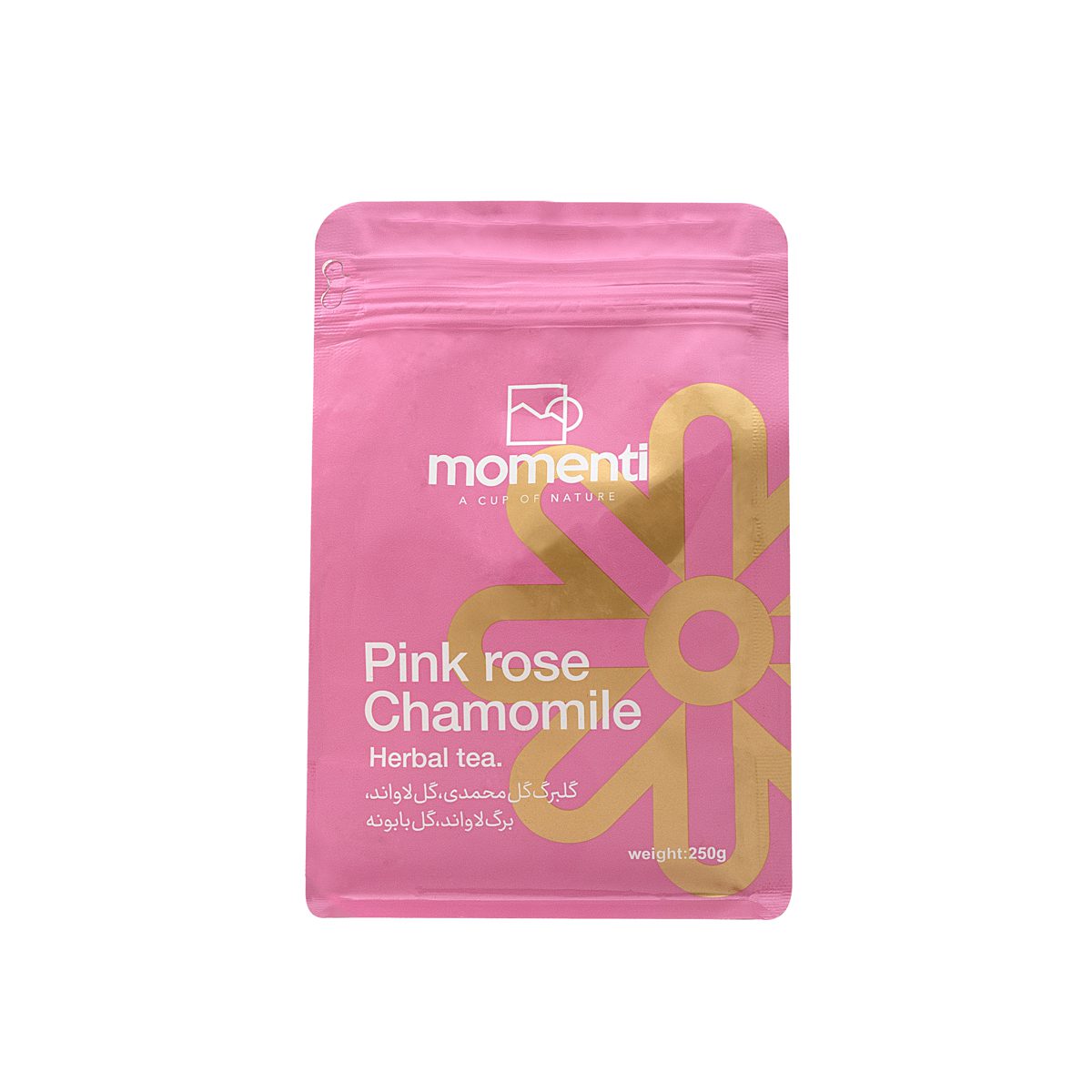 دم‌نوش Pink Rose Camomile مومنتی