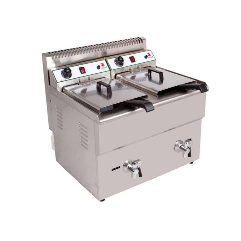 سرخ کن گازی دو لگن شیردار اسمارت