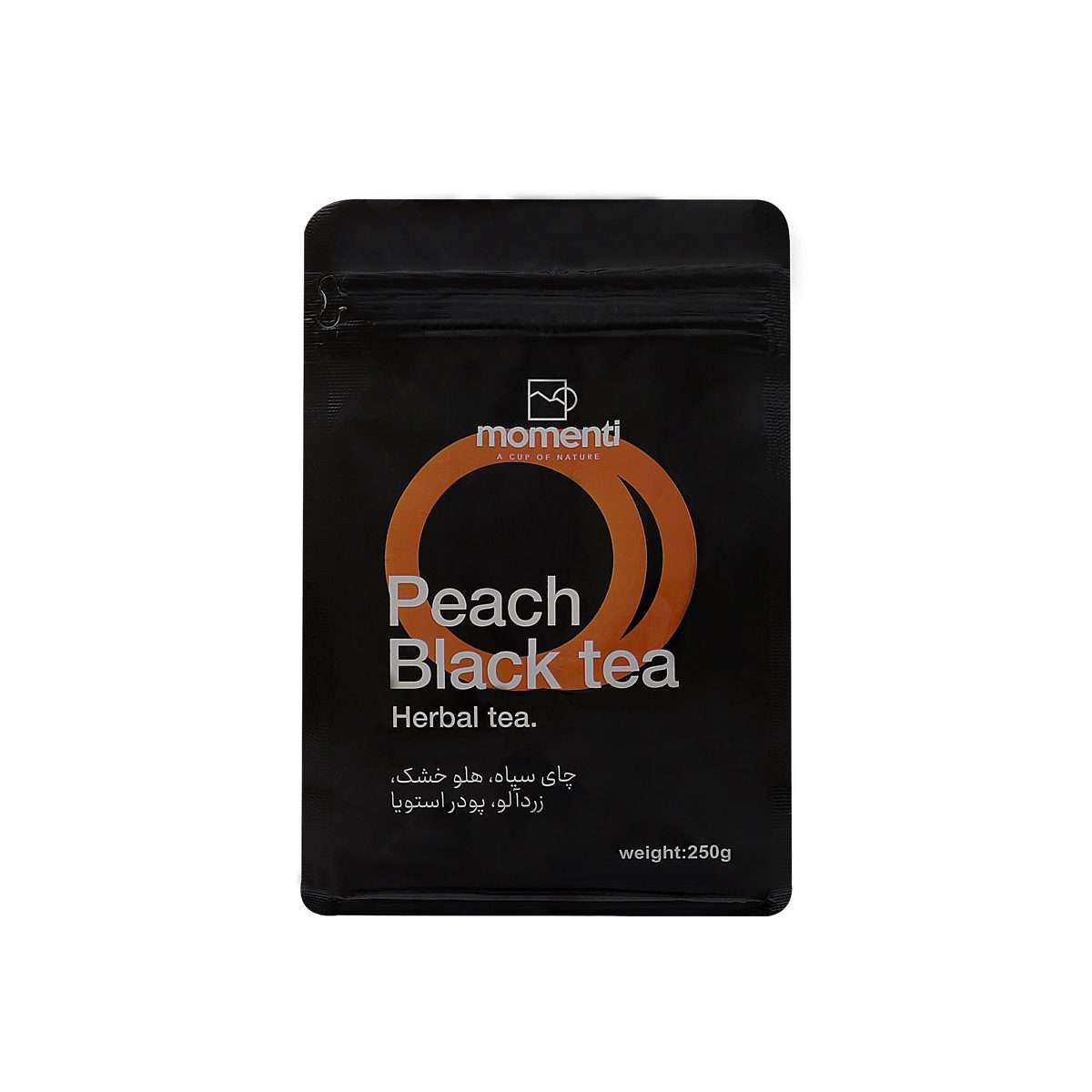 دم‌نوش Peach Black Tea مومنتی