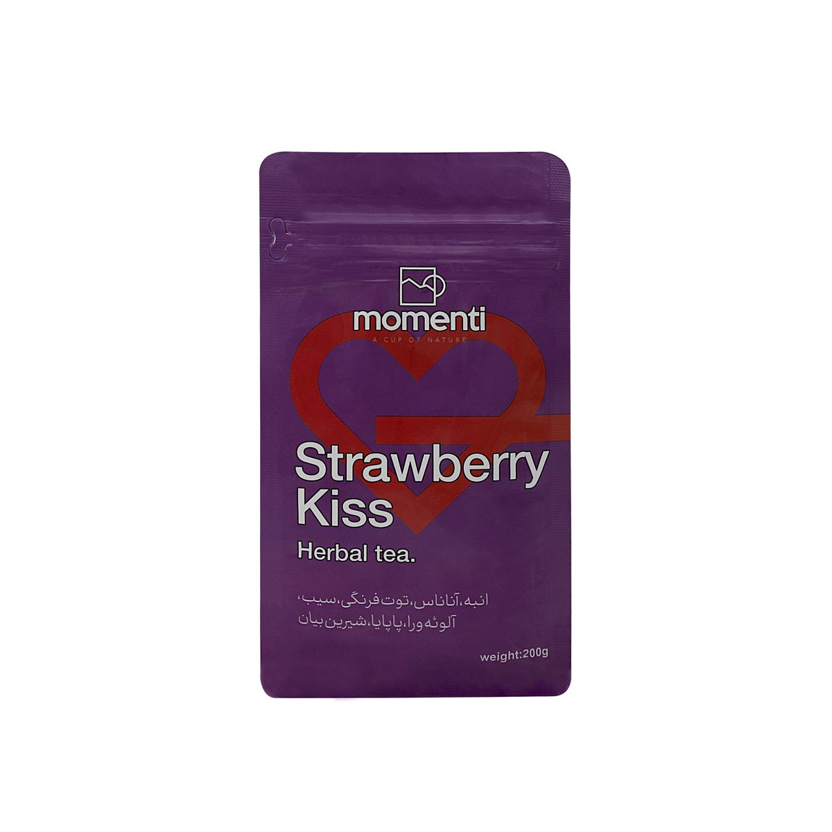 دم‌نوش Strawberry Kiss از مومنتی