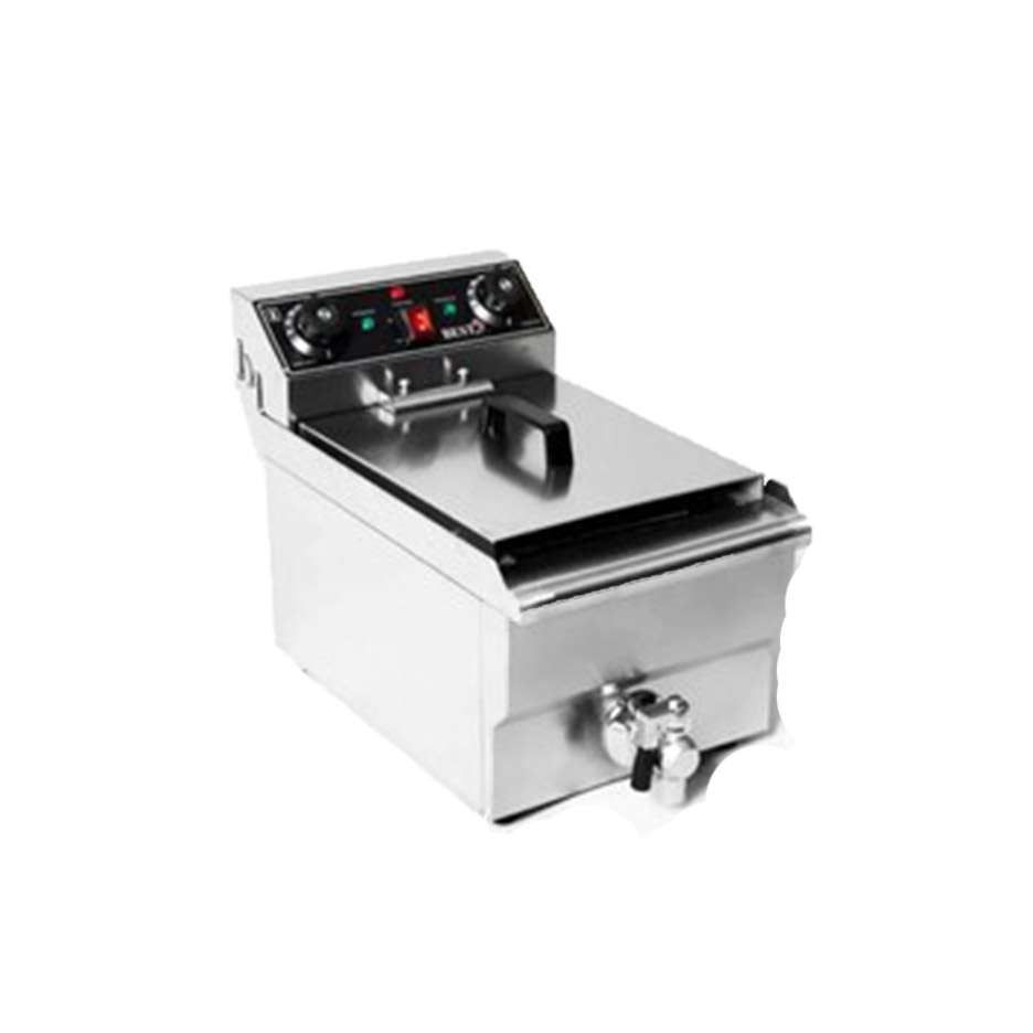 سرخ کن تک لگنه برقی با شیر تخلیه STAR