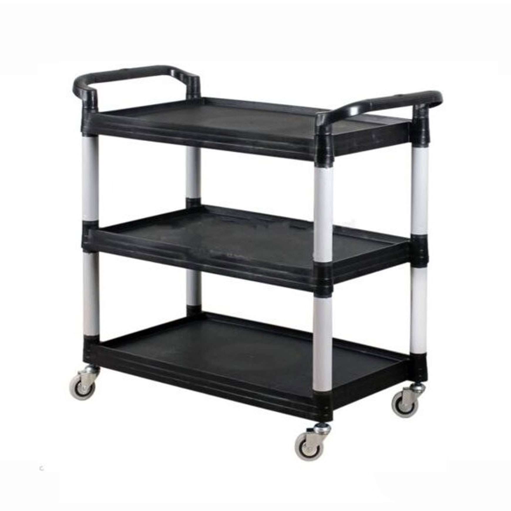 ترولی 3 طبقه تخت مشکی ABA