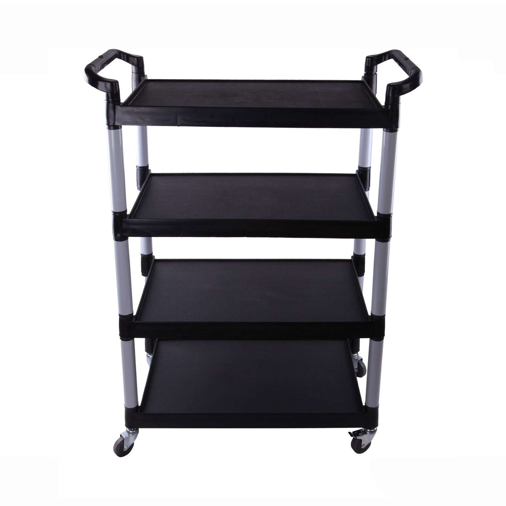 ترولی 4 طبقه تخت مشکی ABA