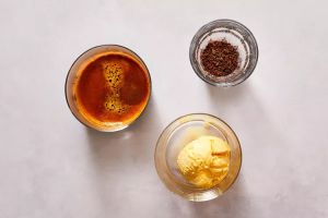 مواد اولیه تهیه آفوگاتو