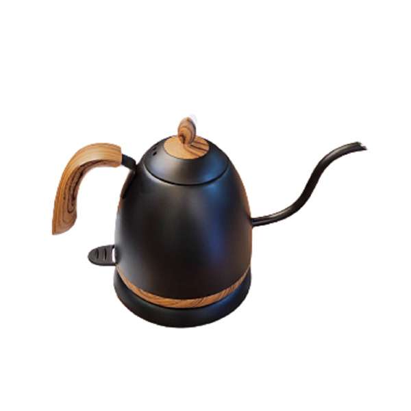 کتل برقی مشکی دسته چوبی