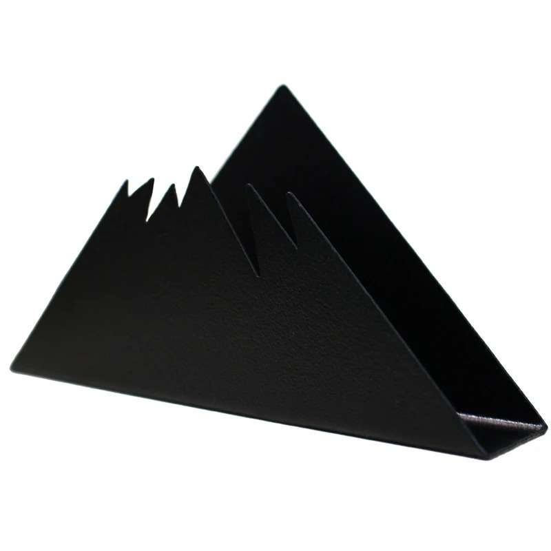 جا دستمالی فلزی طرح کوه برفی