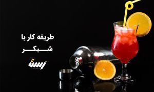 طریقه استفاده از شیکر