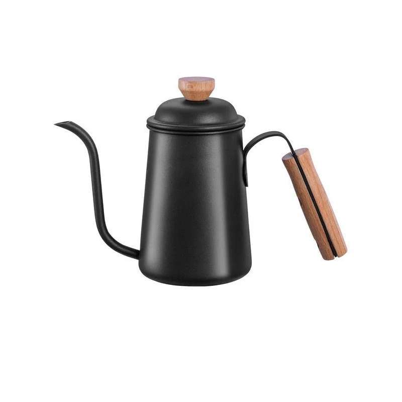 kettle-wood کتل مشکی دسته چوبی
