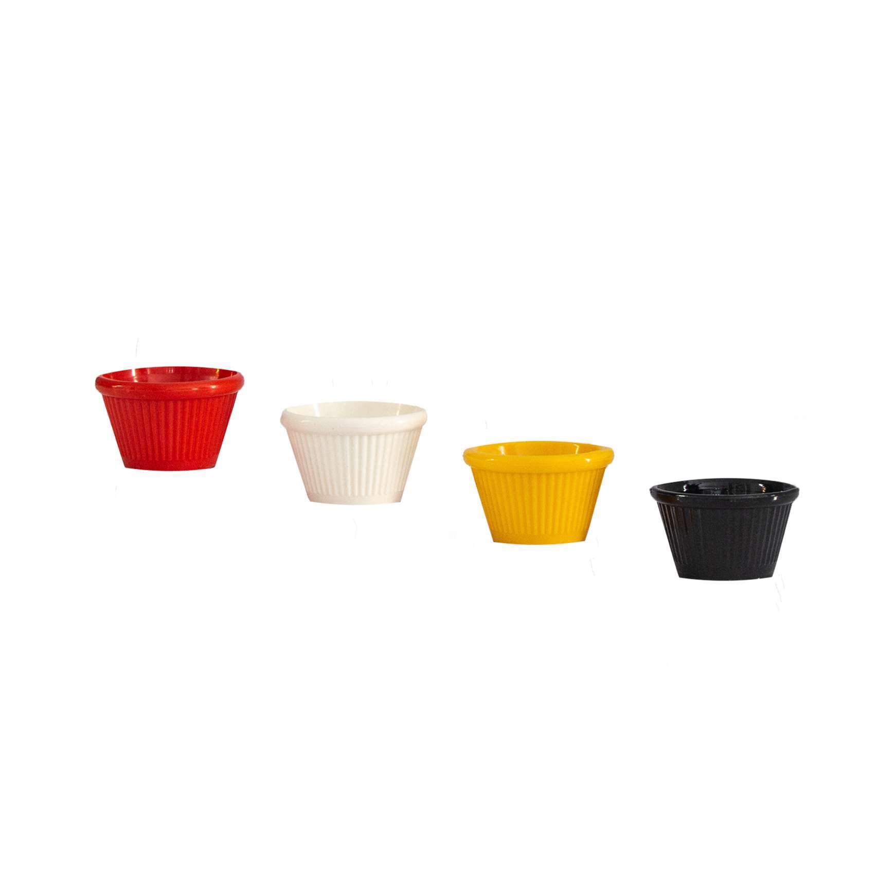 sauce-cup سس خوری پلی کربنات رنگی کوچک