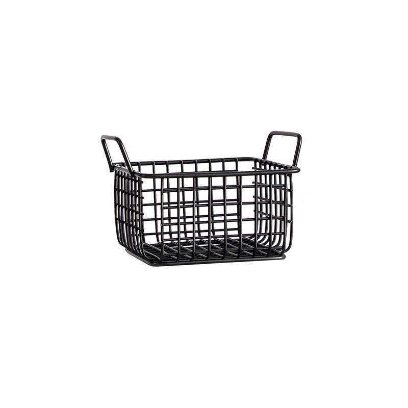 serving-basket-metal-squared سبد سرو سیب زمینی فلزی مربع دو دسته