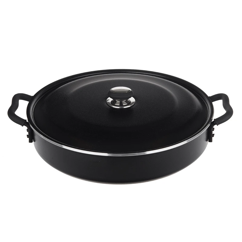 تاوه دو دسته درب گرانیت زرساب سایز 40