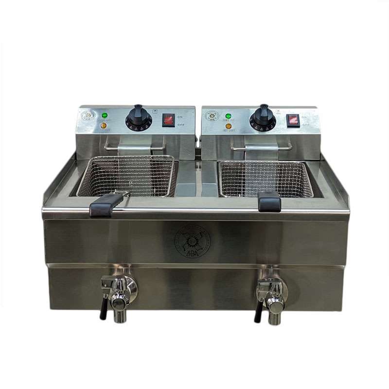 سرخ کن برقی رومیزی ABA با شیر تخلیه