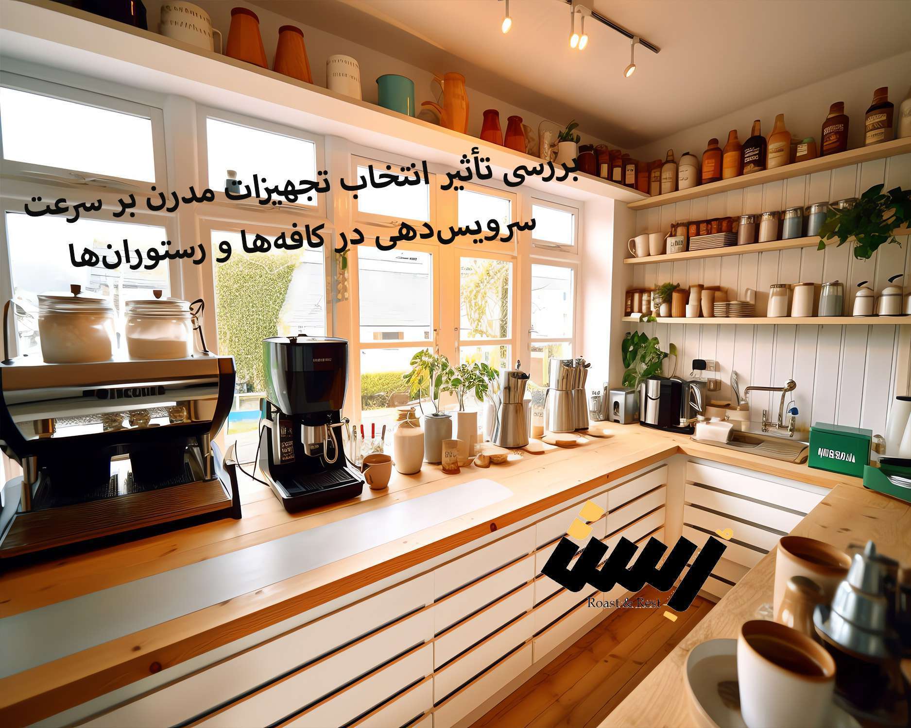 بررسی تأثیر انتخاب تجهیزات مدرن بر سرعت سرویس‌دهی در کافه‌ها و رستوران‌ها