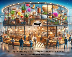 از کافه‌ چای تا کافه‌ باقلوا: سفر به دنیای طعم‌ها با ایده‌های جدید برای راه‌اندازی کافه