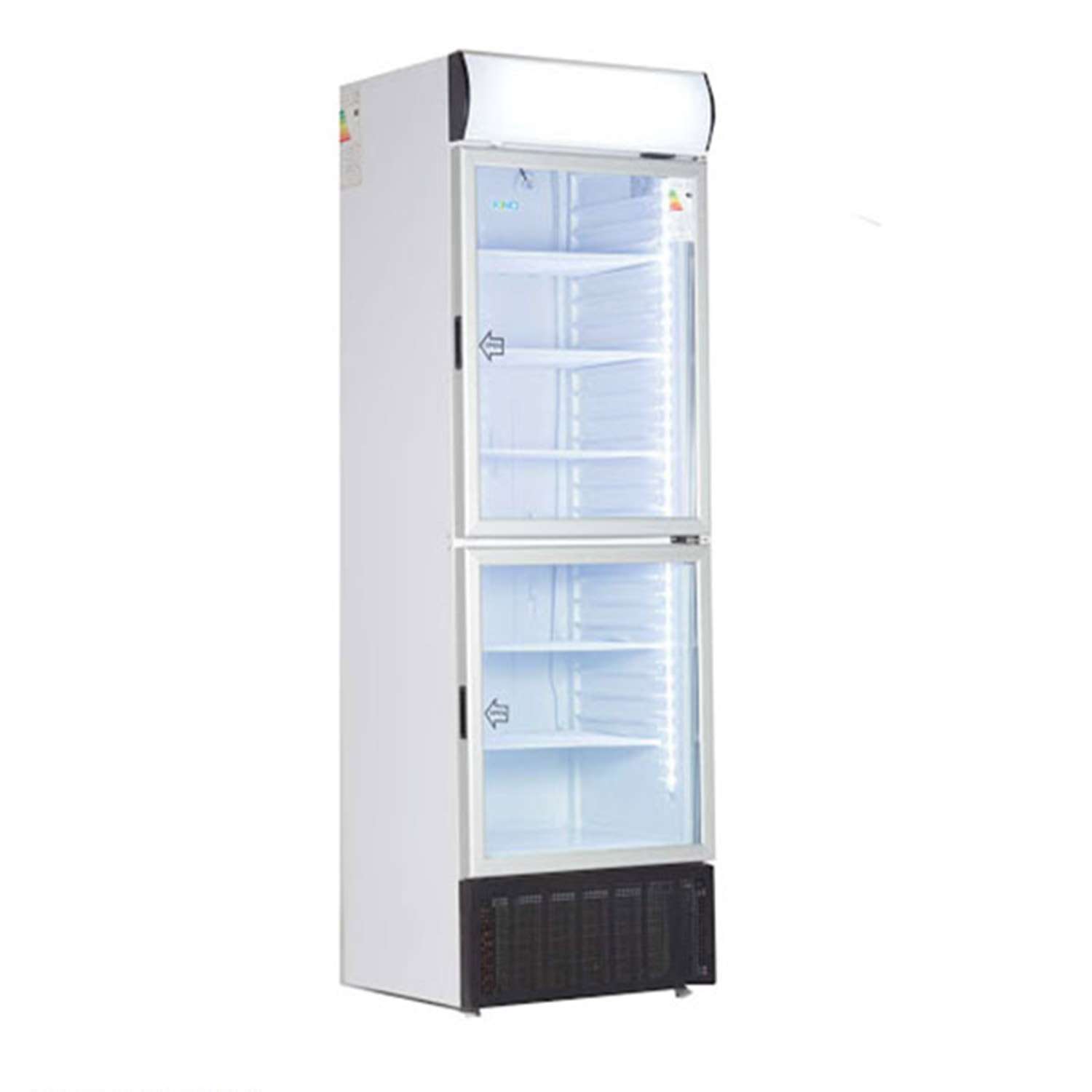 فریزر-ایستاده-ویترینی-دو-درب-کینو-مدل-KF680-2D فریزر ایستاده ویترینی دو درب کینو مدل KF680-2D