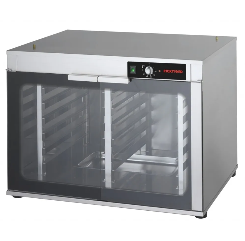 پروفر ایستاده شیشه ای 6+6 طبقه اینوکس ترند