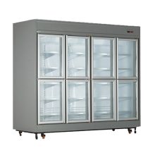 یخچال فروشگاهی کینو شش درب ویترینی مدل RV42