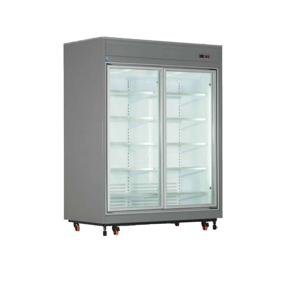 یخچال فروشگاهی کینو ویترینی دودرب مدل RV21SW